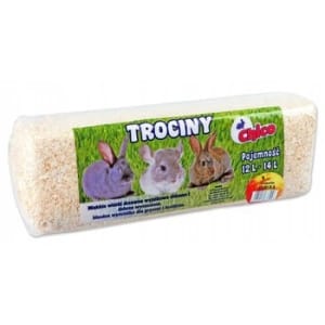 Trociny dla gryzoni i królików 12l
