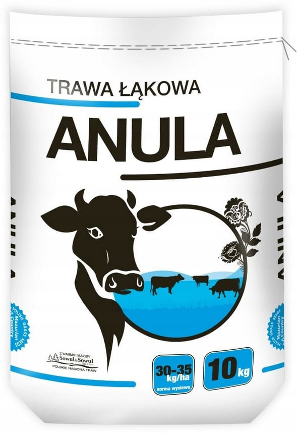 Mieszanka traw łąkowa Anula 10 kg Sowul