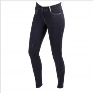 Bryczesy BasicPlus Damskie Niebieski Covalliero rozm. 34