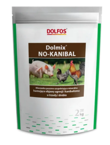 Dolmix No Kanibal Dolfos 2kg Witaminy na kanibalizm gryzienie u kur drobiu i trzody chlewnej świń
