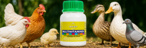 Trouwit Multiwitaminer Trouw Nutriotion 100ml Multiwitamina dla gołębi kur niosek drobiu bydła trzody chlewnej królików i innych grup zwierząt