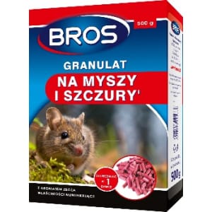 Bros Granulat na myszy i szczury trutka 2,5 kg