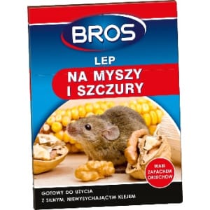 Bros Lep na myszy szczury pułapka domek klej łapka