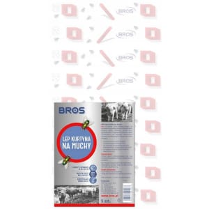 Bros kurtyna lep na muchy komary owady 32 x 60 cm