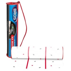 Bros lep na muchy komary owady na roli 0,25 x 10 m