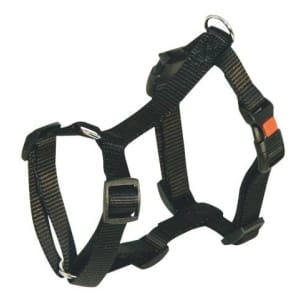 Szelki dla psa Miami, 55 – 76 cm x 20 mm, czarne, Kerbl