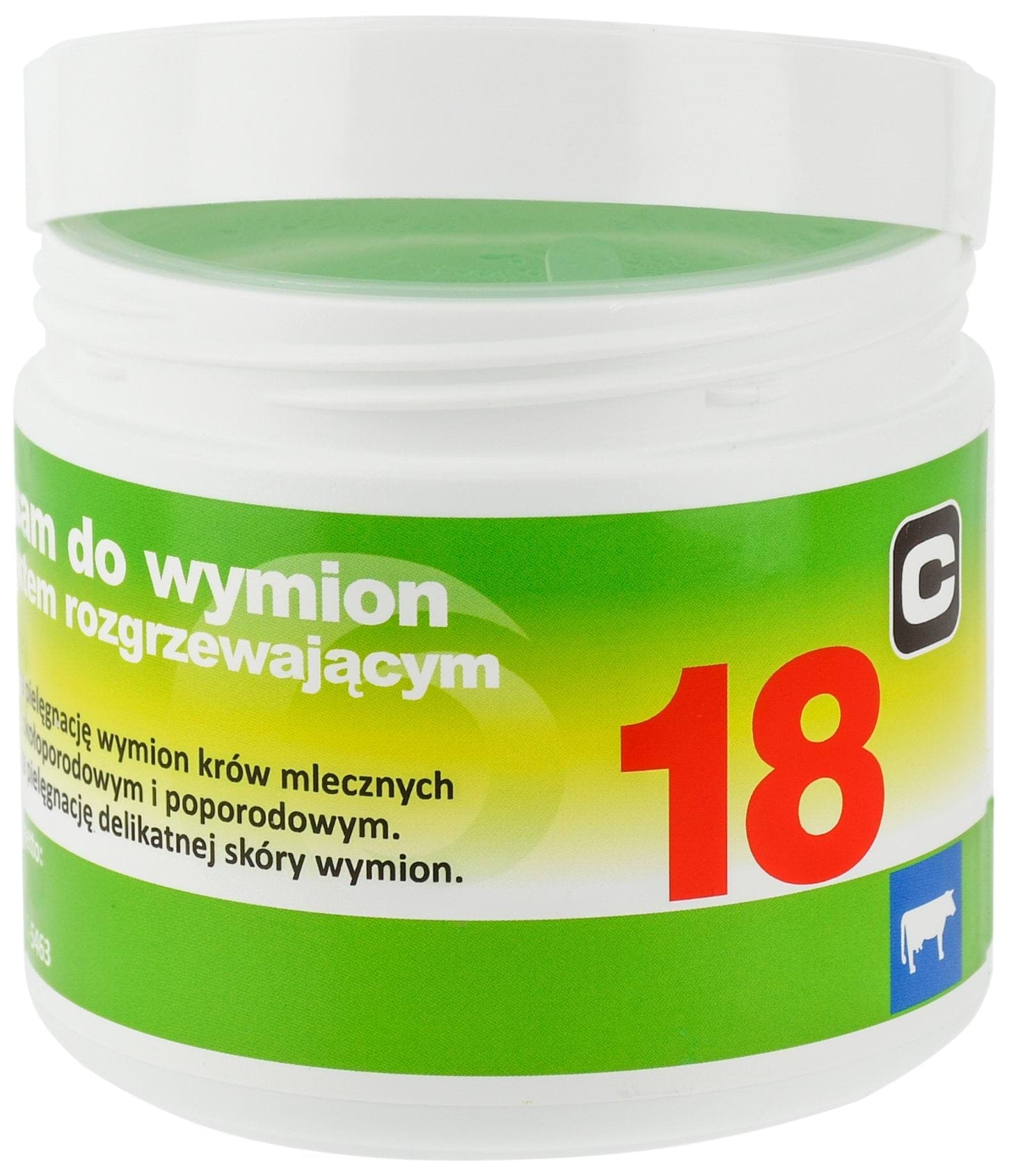 Balsam do wymion z efektem rozgrzewającym ”18”, 500 ml, Can Agri - obrazek 6