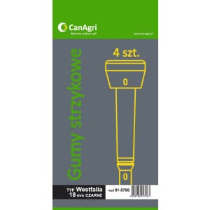 Guma strzykowa typ Westfalia 7021.2725.220/GS06P 18 mm, 4szt., Can Agri