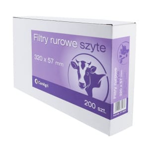 Filtr rurowy do mleka, 320 x 57 mm, 200 szt., Can Agri