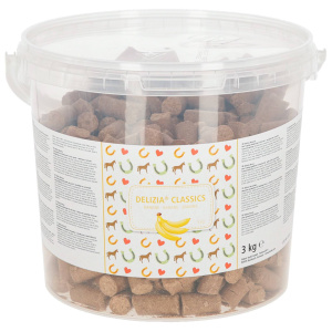 Smakołyki dla konia Delizia Classic, banan, 3 kg, Kerbl