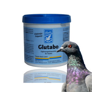 Backs Glutabo+ 500 g – Kompleksowy elektrolit dla gołębi