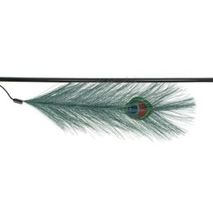 Trixie Wędka dla kota z pawim piórem 47cm [4509]