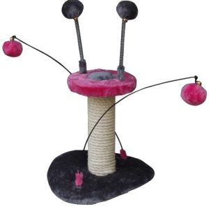 Yarro Drapak Mini UFO różowo-szary 23x24x25cm [Y1144]