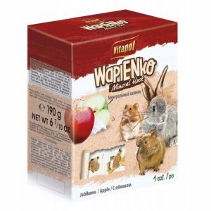 Kostka Wapienna XL Dla Gryzoni Jabłkowa Vitapol 190 g