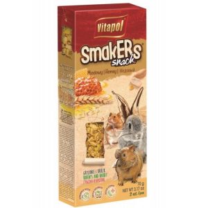 Smakers Snack Miodowy Dla Gryzoni I Królika Vitapol 70 g 2 szt.