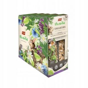 Vita Herbal Smakers Drzewny Dla Gryzoni I Królika Vitapol 90g 2szt.