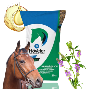 Hoveler Wysokowartościowe Musli Dla Starszych Koni Original Oldie-Mix 20kg