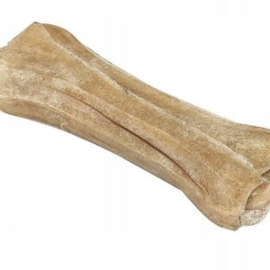 Przysmak dla psa kość ze skóry wołowej do gryzienia jedzenia 16cm 90g Kerbl