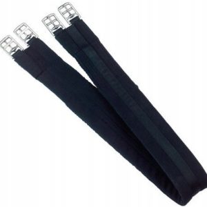Popręg bawełniany 110 cm czarny Covalliero