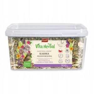 Vita Herbal Karma Pełnoporcjowa Dla Szynszyli I Koszatniczki Vitapol 900g