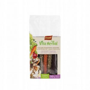 Vita Herbal Gałązki Warzywno Ziołowe Dla Gryzoni I Królika Vitapol 50g