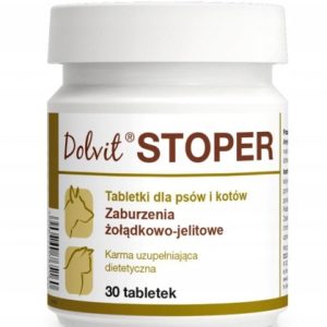 Dolvit stoper na biegunkę u psów DOLFOS 30 tab.