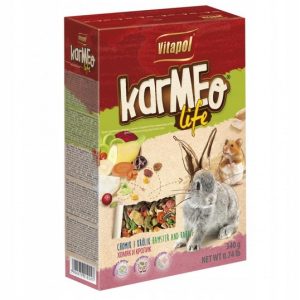 Karmeo Life Karma Owocowo Warzywna Chomik Królik Vitapol 340 g
