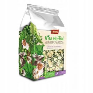 Vita Herbal dla gryzoni i królika zielone warzywa 150g Vitapol