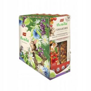 Vita Herbal Smakers Czerwone Warzywa Dla Gryzoni Królika Vitapol 90g 2szt.