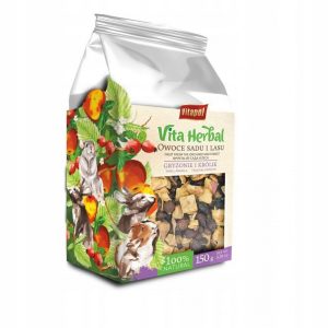 Vita Herbal dla gryzoni królika owoce z lasu sadu 150g Vitapol