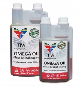 TJW OMEGA OIL olej z węgorza dla gołębi 250ml