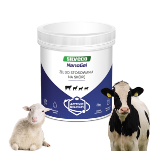 SILVECO NanoGel żel na skórę zwierząt regeneruję skórę nawilża łagodzi 480g