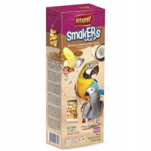 Smakers Snack Orzech Kokos Dla Dużych Ptaków Vitapol 450g 2 szt.