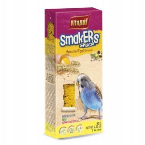 Smakers Snack Jajeczny Dla Papużki Vitapol 80 g 2 szt.