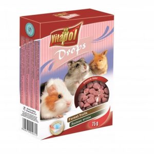 Przysmak Dla Gryzoni Królików Dropsy Owoce Lasu Vitapol 75 g