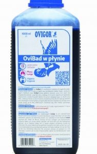 OviBad w płynie do kąpieli dla gołębi OVIGOR 1 L