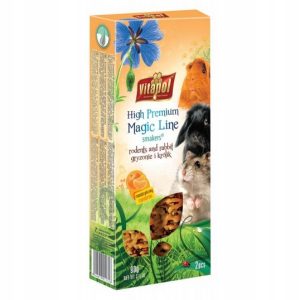 High Premium Magic Line Smakers Mandarynka Gryzonie Królik Vitapol 90g 2szt