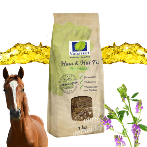 Nature’s Best Haut&Huf Fit Smaczki Na Sierść I Kopyta 1kg