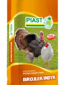 Pasza karma dla Indyków Przepiórek 1G PIAST 25kg
