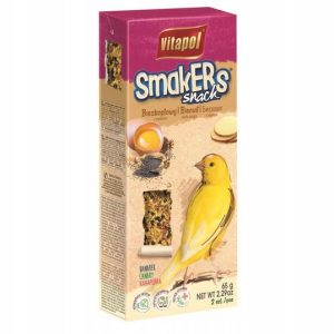 Smakers Snack Biszkopt Z Makiem Dla Kanarka Vitapol 65 g 2 szt.