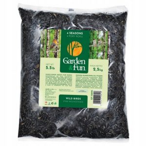 Nasiona Słonecznika Czarnego 1,6 kg Garden & Fun