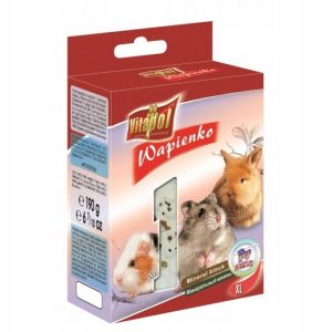 Kostka Wapienna XL Dla Gryzoni Popcorn Vitapol 190 g