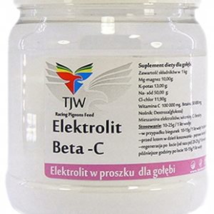 TJW Elektrolit Beta C glukoza dla gołębi 650 g