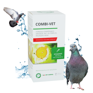Combi vet dla gołębi drożdże vet animal 250 ml
