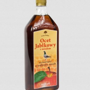 Ocet jabłkowy z miodem dla gołębi Leśna Dolina