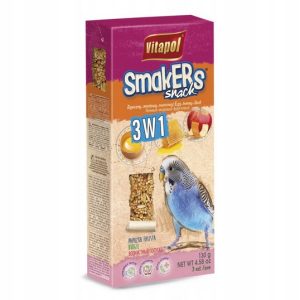Smakers Snack 3w1 Dla Papużki Vitapol 130 g 3 szt.