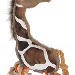 Zabawka dla psa kota żyrafa bawełna 29 cm Kerbl