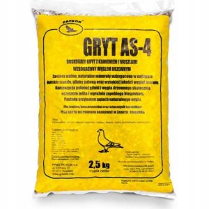 Gryt AS 4 grit dla gołębi Patron 2,5 kg