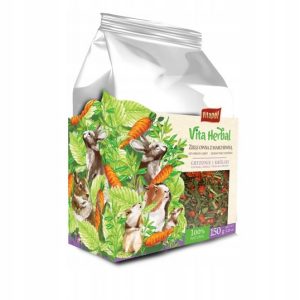 Vita Herbal Ziele Owsa Z Marchewką Dla Gryzoni I Królika Vitapol 150g