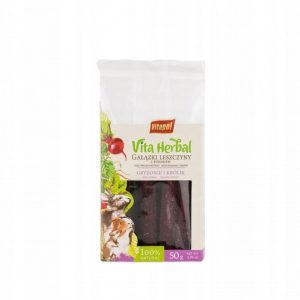 Vita Herbal Gałązki Leszczyny Z Burakiem Dla Gryzoni I Królika Vitapol 50g